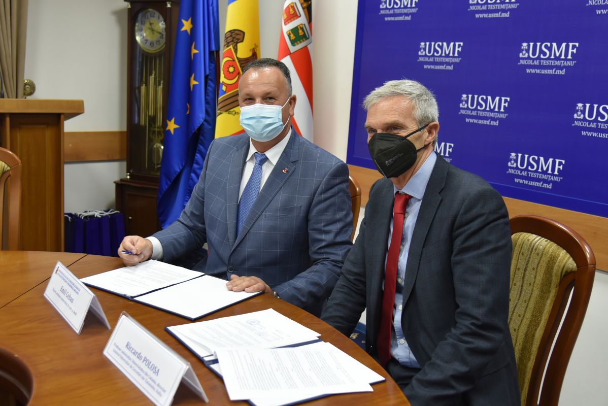 Scopri di più sull'articolo Firmato l’accordo tra il CoEHAR e l’Università di Chisinau per il lancio di Diasmoke