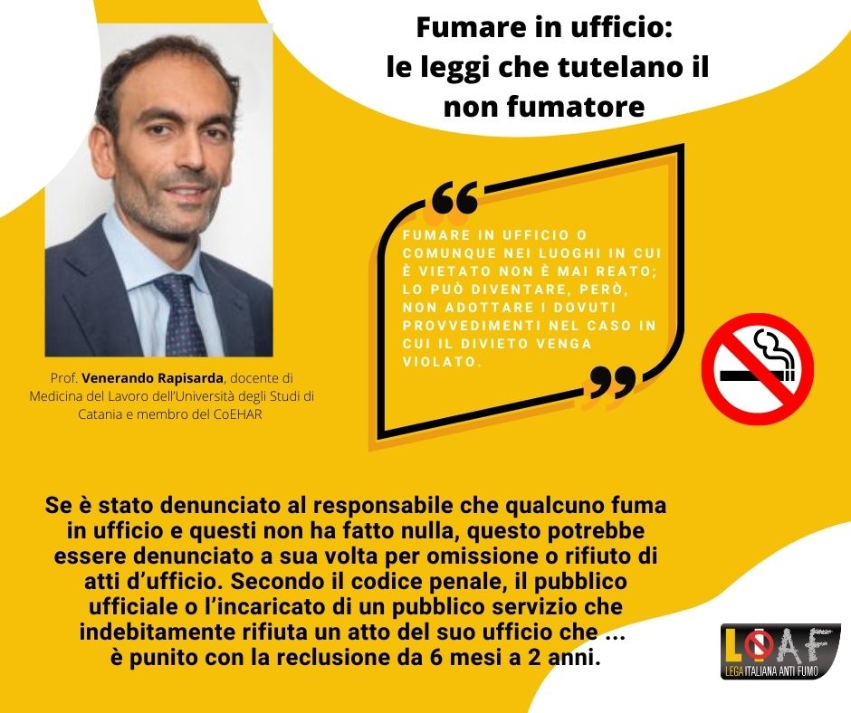 Scopri di più sull'articolo Quali sono le leggi che tutelano i non fumatori a lavoro?