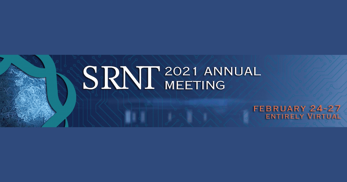 Scopri di più sull'articolo L’SRNT premia il CoEHAR, atteso al meeting annuale SRNT 2021