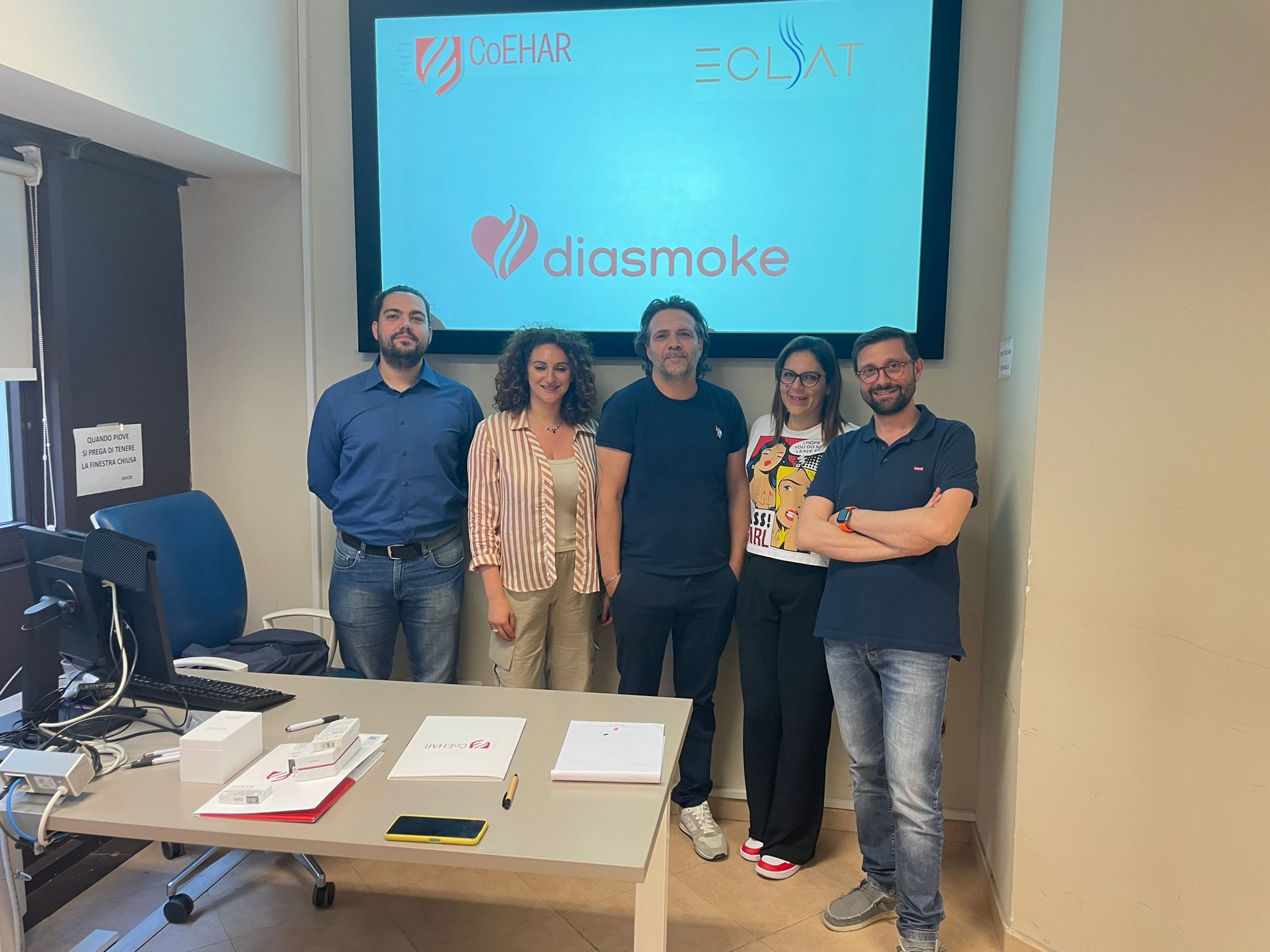 Scopri di più sull'articolo Diasmoke si espande, tra i partner anche Palermo e Bari