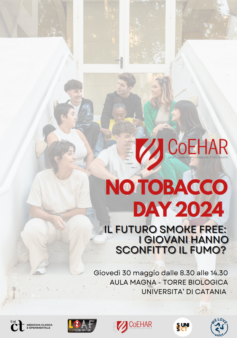 Scopri di più sull'articolo CoEHAR, il No Tobacco Day 2024 è dei giovani